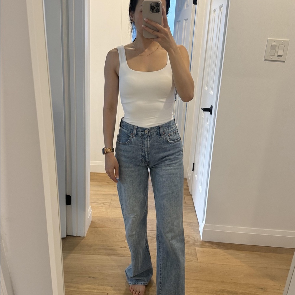 Denim Forum Light Blue Flare Jeans